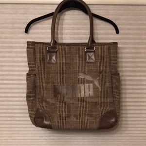 PUMA Plaid Tote